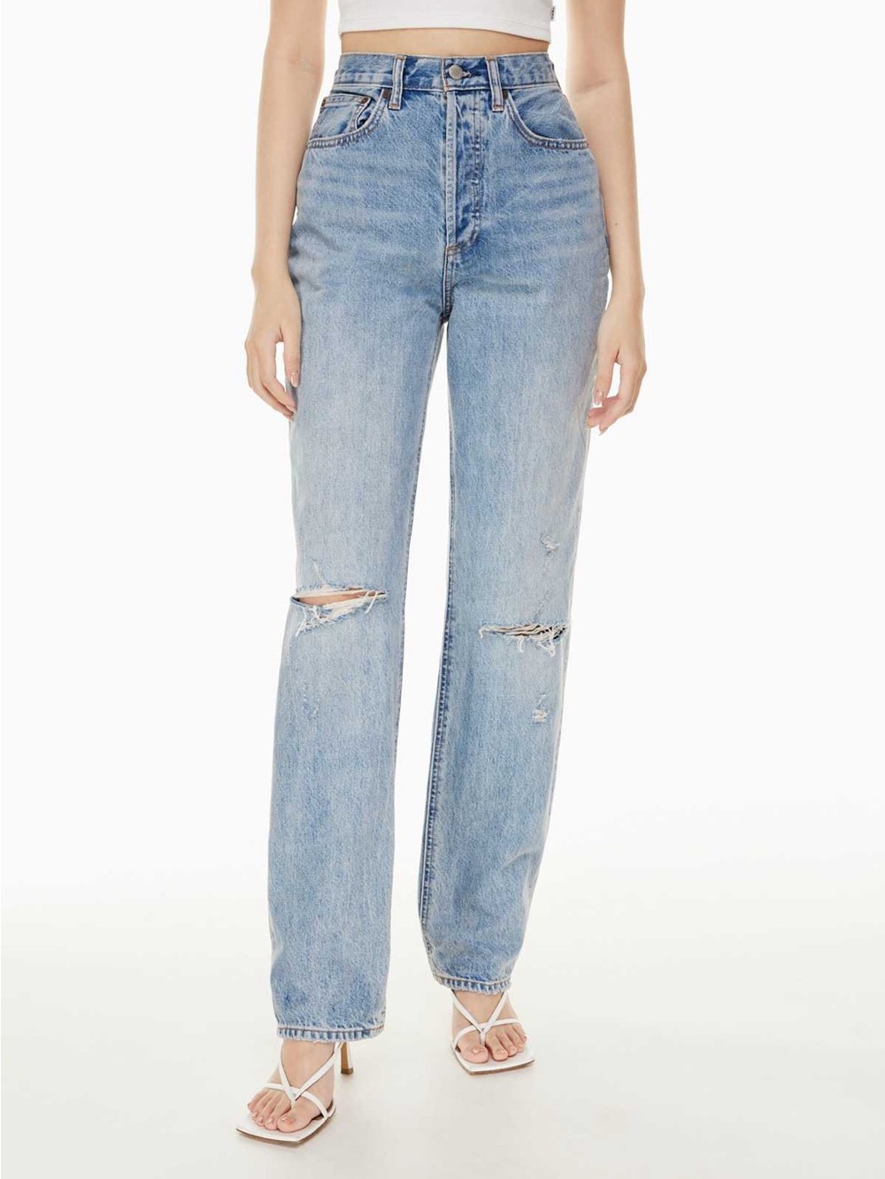 Aritzia Denim Forum Joni High Rise Loose Jeans